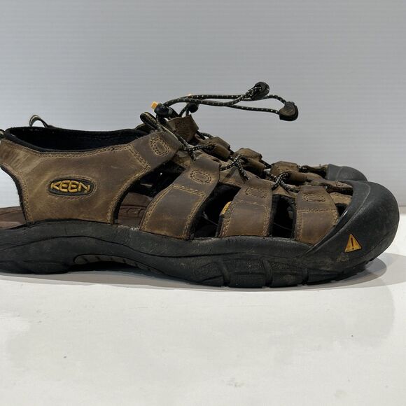 Keen Newport Waterproof Sandals Shoes Mens Size 13 US 47 EU Brown Leather Hiking main image 10